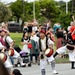 Jaagaru Eisa Group performs an Eisa march through military housing