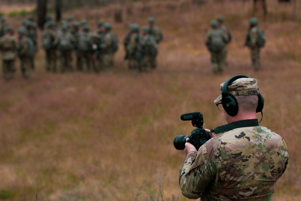 Photographers in the Field: Washington National Guard public affairs specialists cover future officers