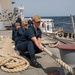 USS Nitze Refuels in Djibouti