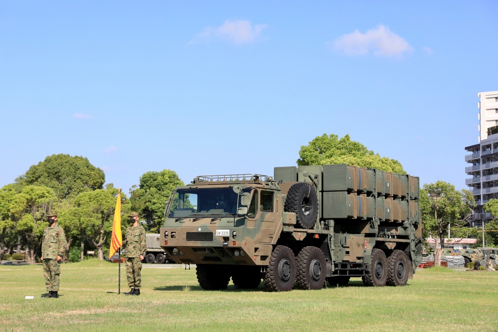 Opening Ceremony for Orient Shield 22 at Camp Fukuoka