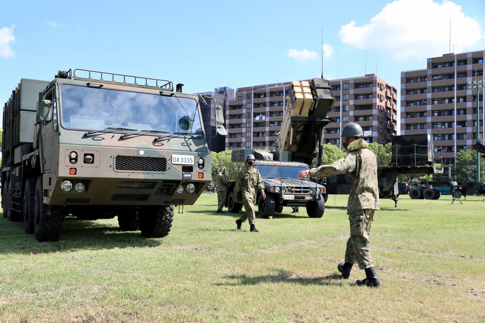JGSDF and U.S. Air Defense at Camp Fukuoka for Orient Shield 22