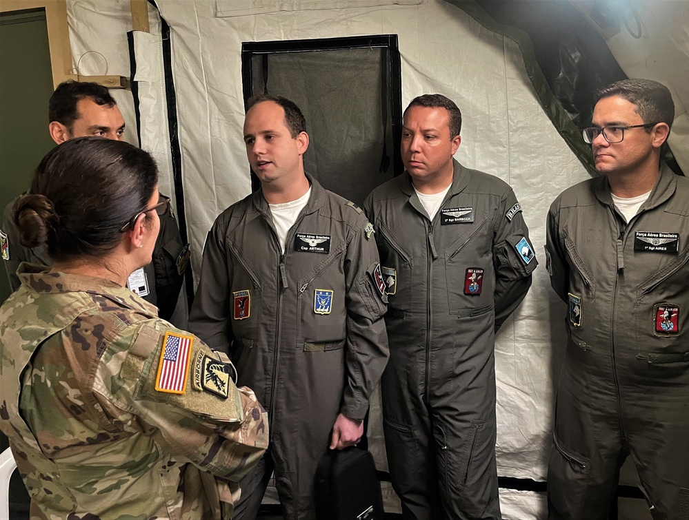 New York National Guard leaders visit Airmen in Brazil for military Exercise TAPIO