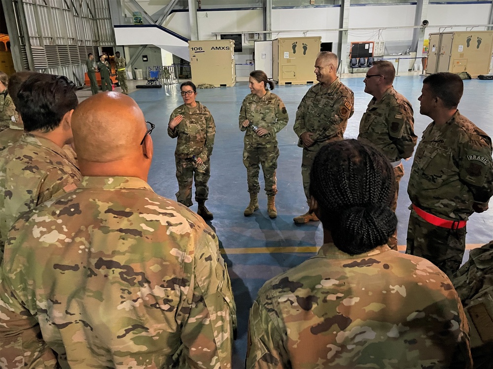 New York National Guard leaders visit Airmen in Brazil for military Exercise TAPIO