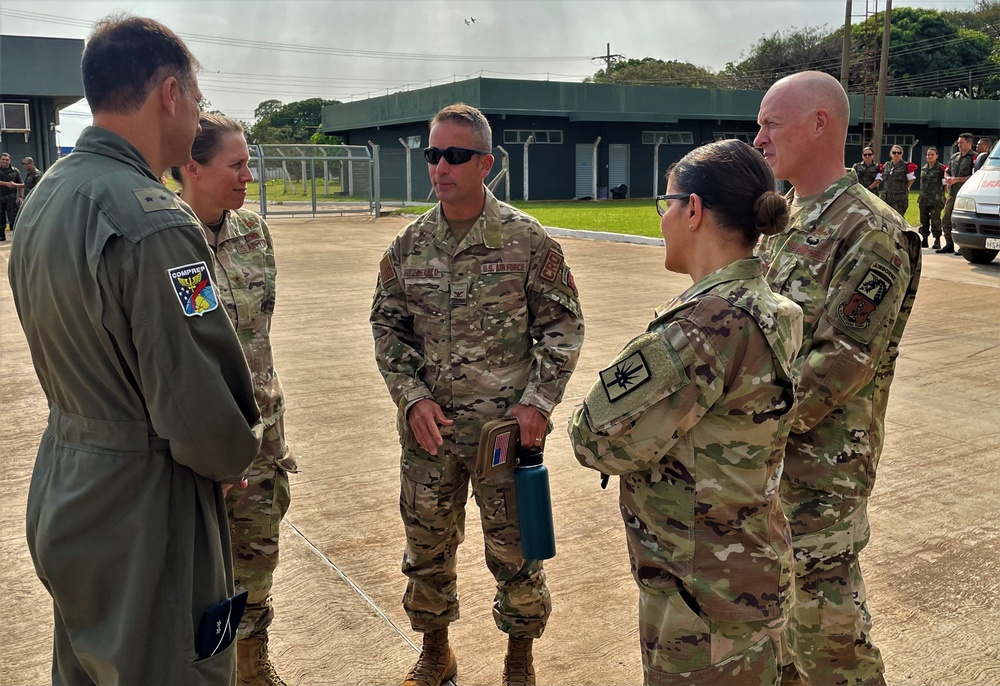 New York National Guard leaders visit Airmen in Brazil for military Exercise TAPIO