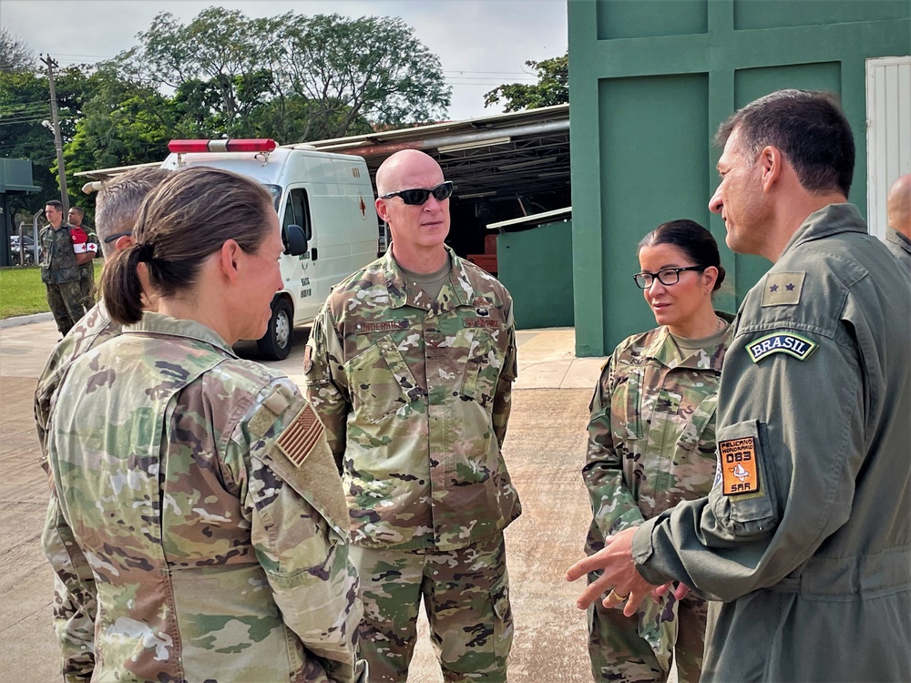 New York National Guard leaders visit Airmen in Brazil for military Exercise TAPIO