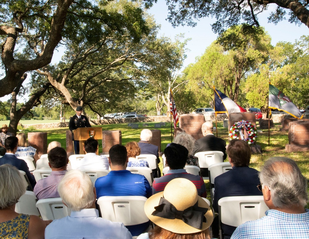 JBSA leaders help celebrate 114th birthday anniversary of President Lyndon B. Johnson