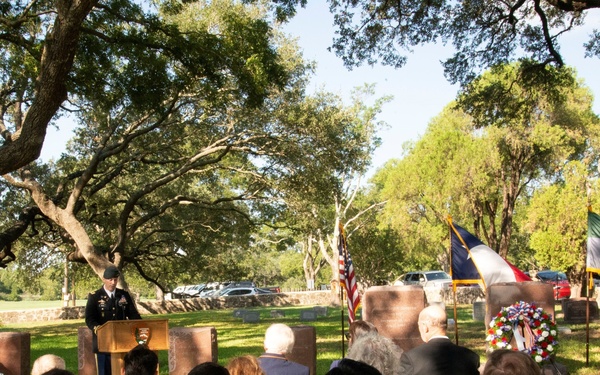 JBSA leaders help celebrate 114th birthday anniversary of President Lyndon B. Johnson