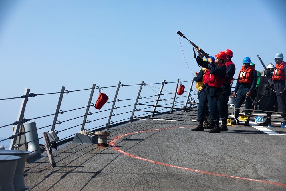 USS Truxtun (DDG 103) Conducts Replenishment-at-Sea