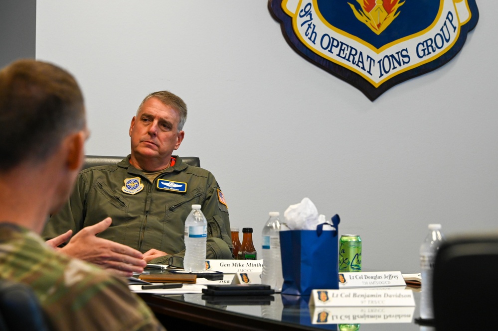 Wellness, health in focus during AMC commander visit