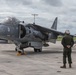 New Tricks For An Old Dog: Marines with VMA-223 load Air-to-Air missiles onto Harriers