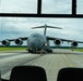 Local mayor visits AMC training field, catches a ride on C-17