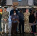 Local mayor visits AMC training field, catches a ride on C-17