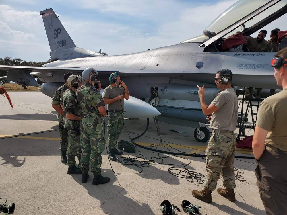 Spangdahlem innovation, enhances joint airpower communication