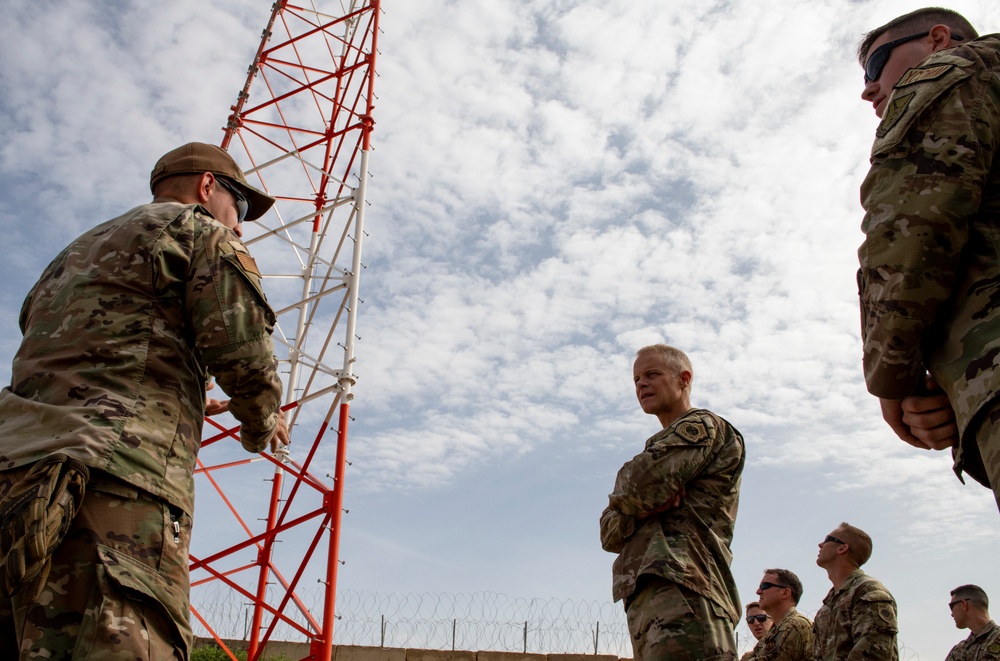 Third Air Force Commander visits Airmen in Niger