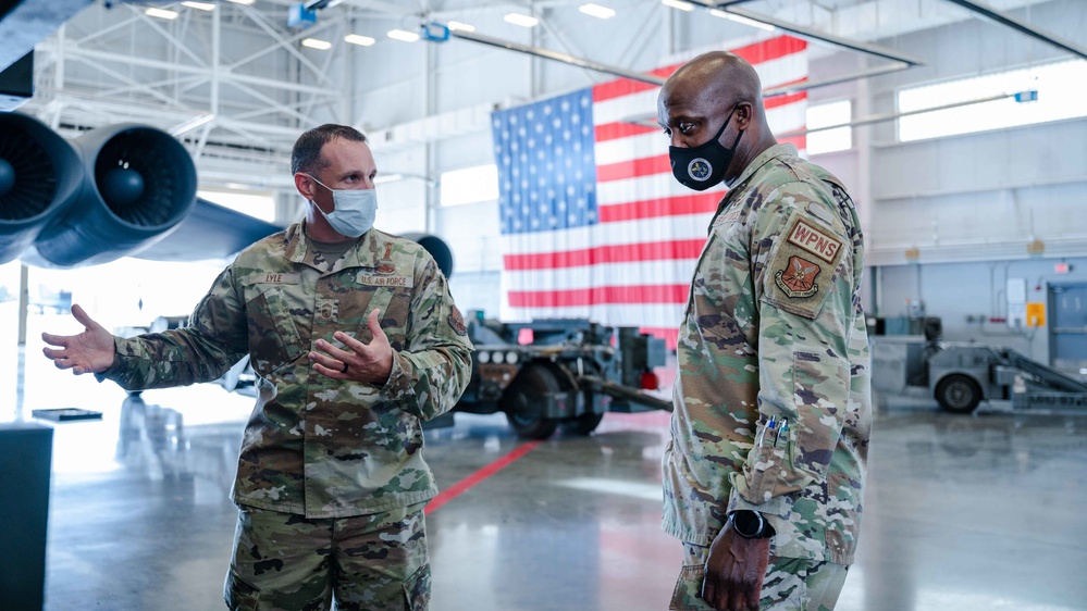 AFGSC Engineering and Logistics Director visits Barksdale units