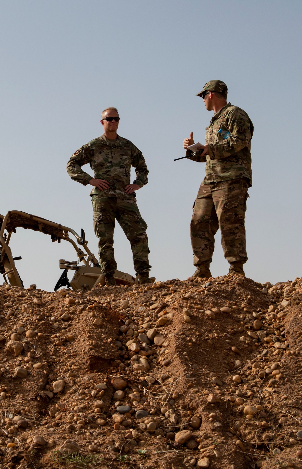 Third Air Force Commander visits Airmen in Niger