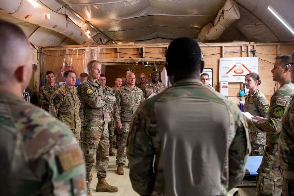 Third Air Force Commander visits Airmen in Niger