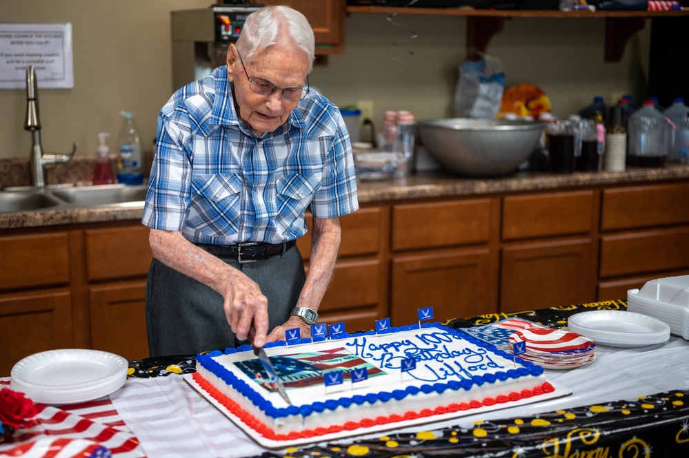 A Century of Good: Local WWII veteran celebrates 100th birthday