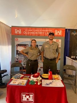 Nashville District rangers spread Water Safety at the Wilson County Fair