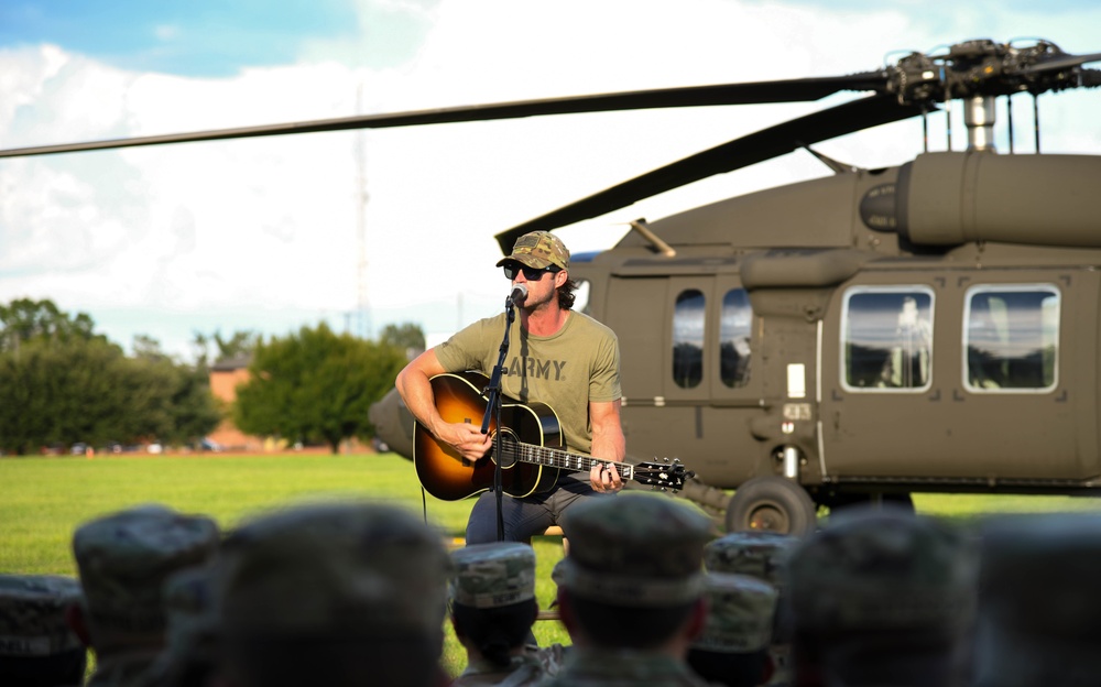 Riley Green at Fort Rucker