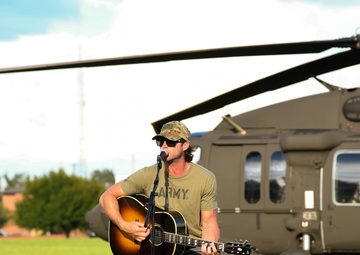 Riley Green at Fort Rucker