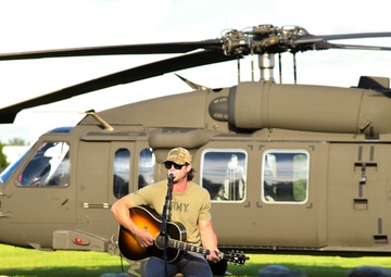 Riley Green at Fort Rucker