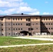 August 2022 barracks construction operations at Fort McCoy