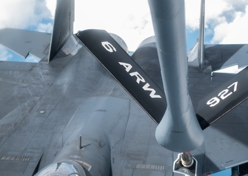 91st ARS refuels 4FW F-15's during ACE capstone