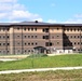 August 2022 barracks construction operations at Fort McCoy