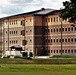 August 2022 barracks construction operations at Fort McCoy