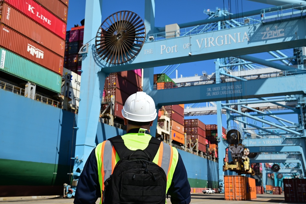 Coast Guard foreign shipping vessel training