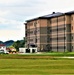 August 2022 barracks construction operations at Fort McCoy