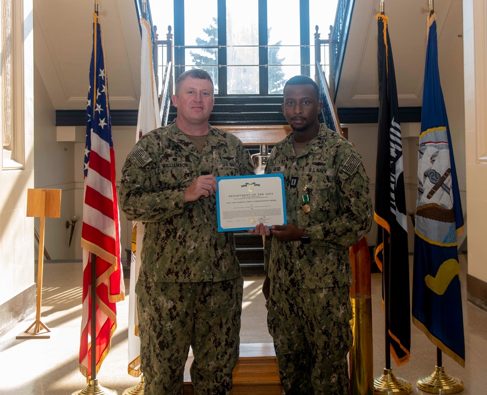 Lt. Agard EOT Award