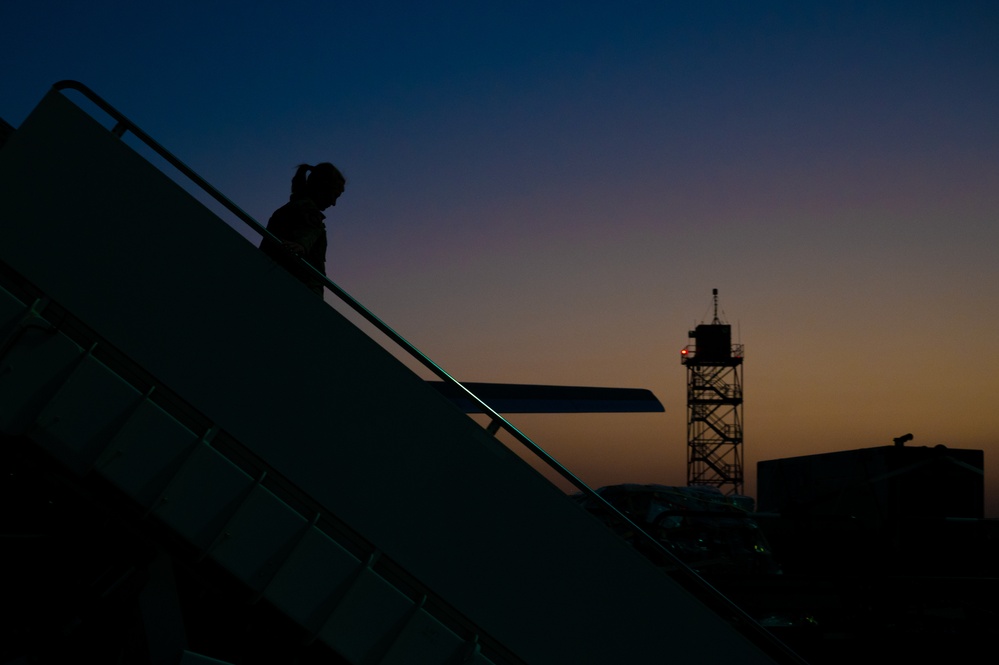 McConnell Airmen, KC-46s conduct ECE 22-08 in Qatar