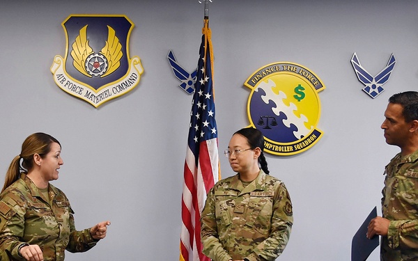 CPTS financial analyst named Commonwealth Top-5 Airman