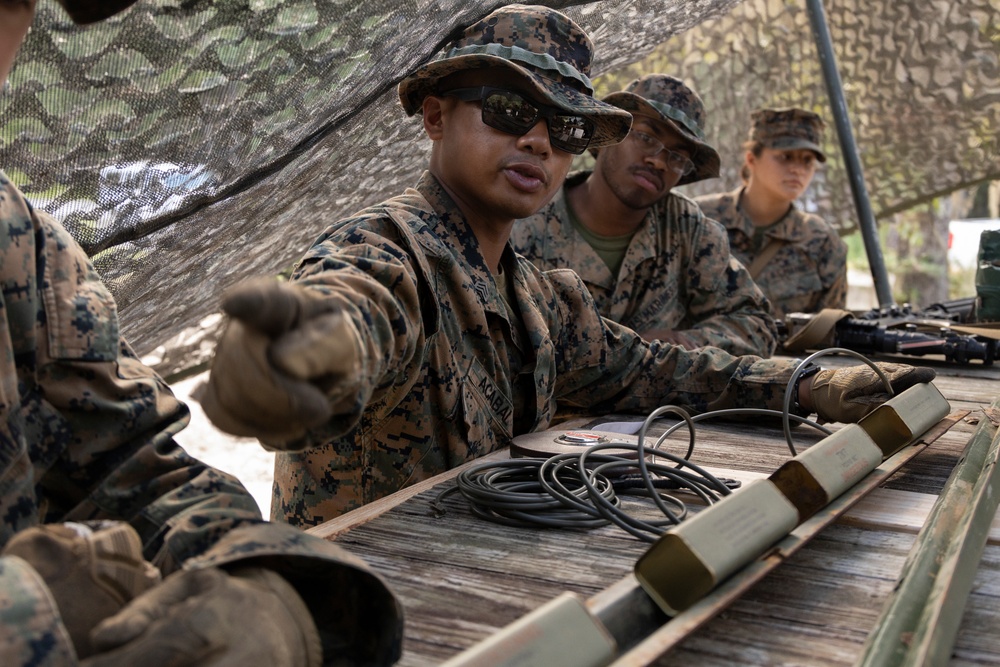 MWSS-273 Engineer Co. conducts demolition range at Ft. Stewart