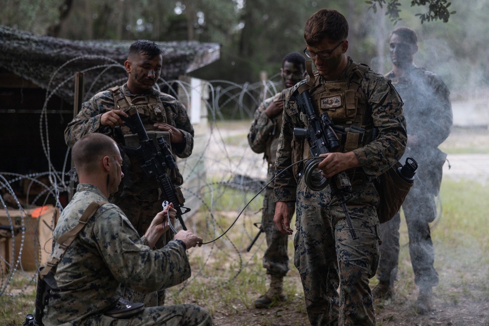 MWSS-273 Engineer Co. conducts demolition range at Ft. Stewart