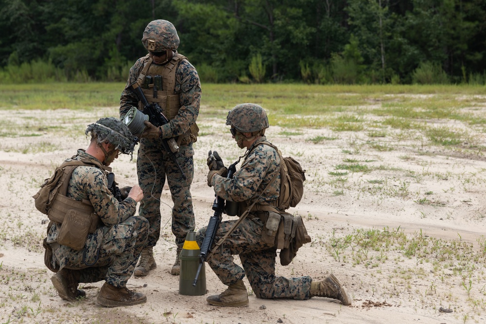 MWSS-273 Engineer Co. conducts demolition range at Ft. Stewart