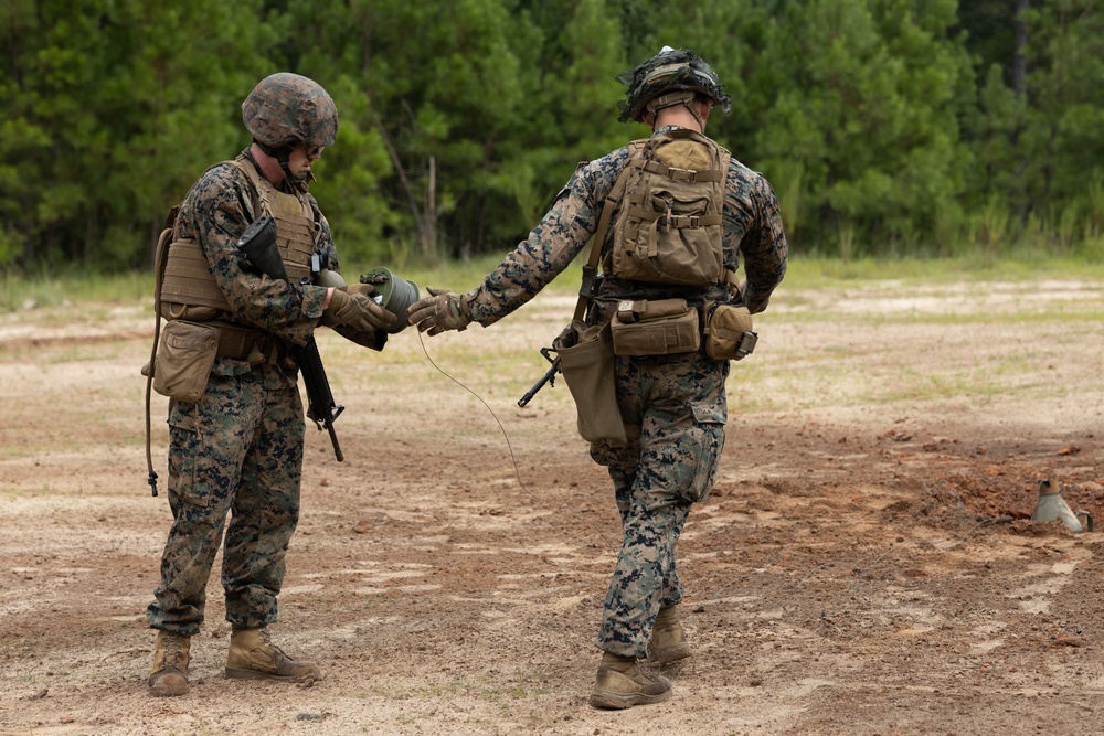 MWSS-Engineer Co. 273 conducts demolition range at Ft. Stewart