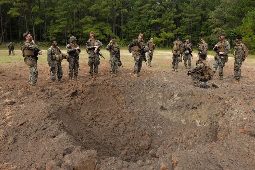 MWSS-273 Engineer Co. conducts demolition range at Ft. Stewart