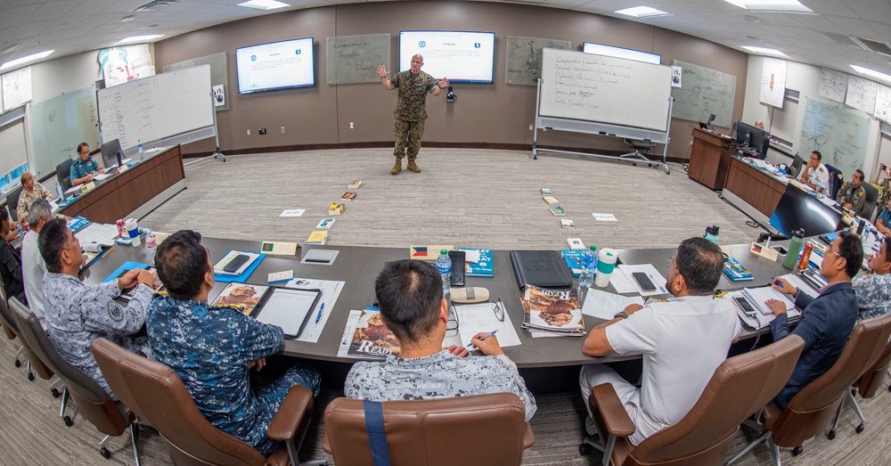 Lt. Gen. Bellon Engages with SLIC students