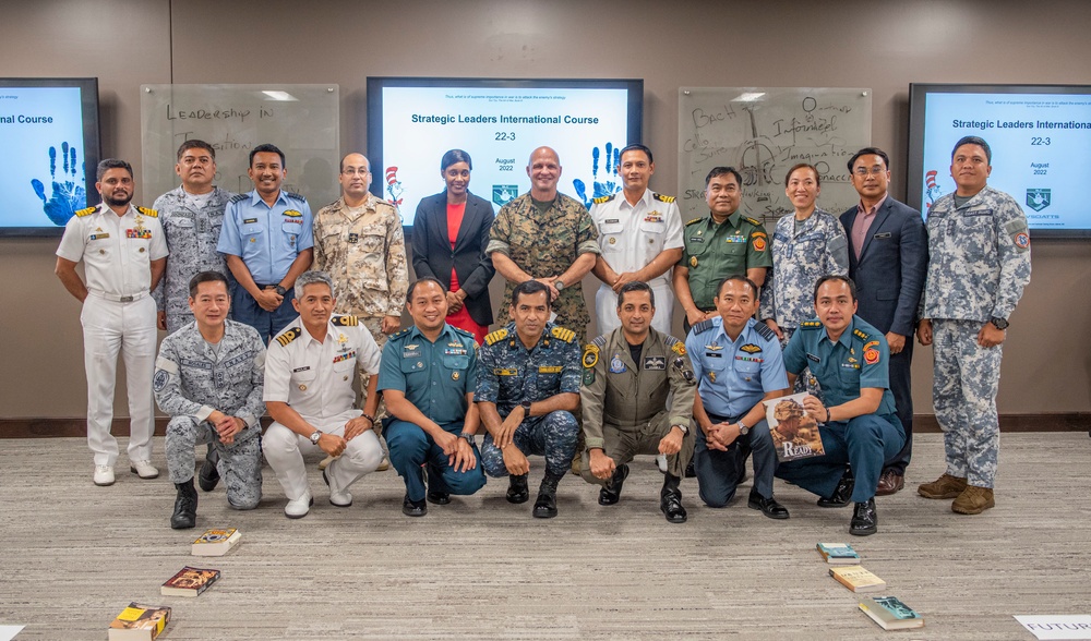 Lt. Gen. Bellon Engages with SLIC students