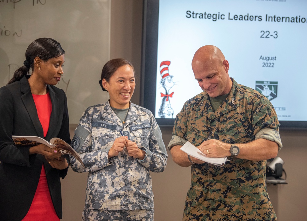 Lt. Gen. Bellon Engages with SLIC students