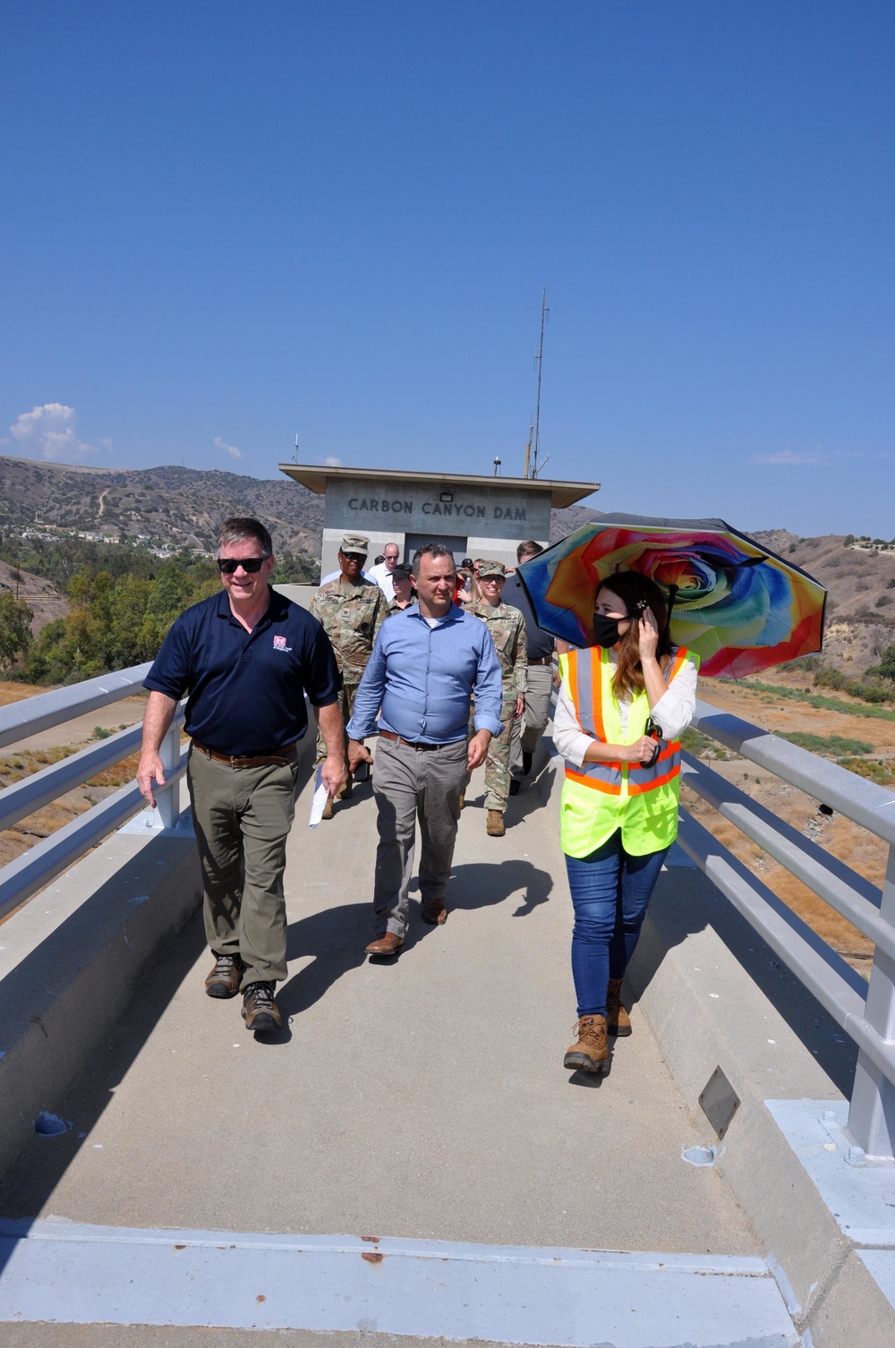 Corps’ director of Civil Works tours LA River, dams, coastal projects