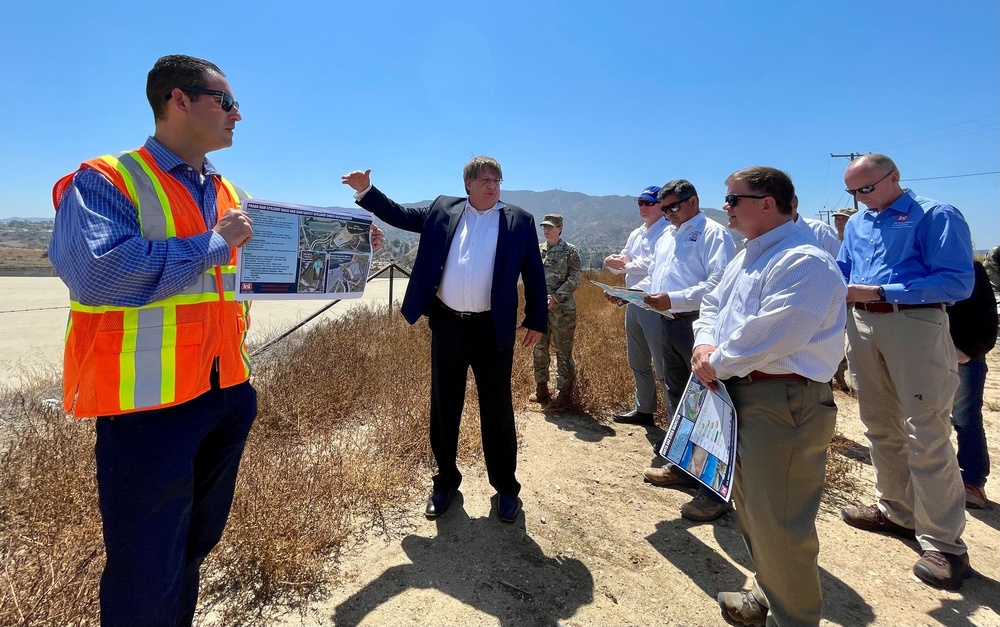 Corps’ director of Civil Works tours LA River, dams, coastal projects