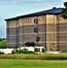 August 2022 barracks construction operations at Fort McCoy