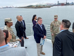 Corps’ director of Civil Works tours LA River, dams, coastal projects