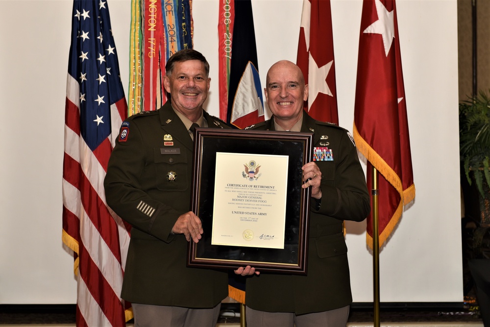 Retiring AMC operations officer recognized for leadership during major world events