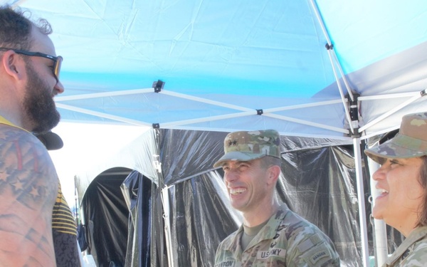 U.S. Army Cyber Center of Excellence Leaders Witness Inspirational Athletes at the Department of Defense Warrior Games 2022