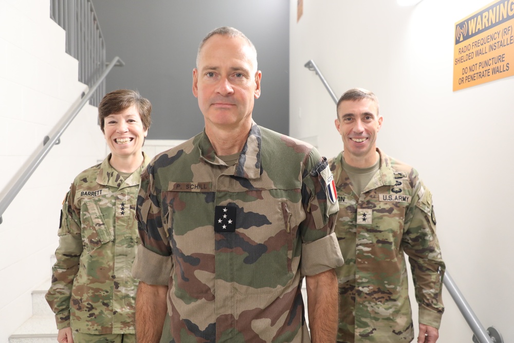 U.S. Army Cyber Leaders Host Chief of Staff of the French Army, Gen. Pierre Schill